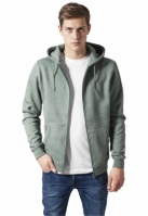 Melange Zip Hoody