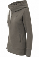 Ladies Long Logopatch Hoody