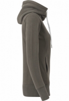 Ladies Long Logopatch Hoody