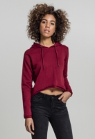 Ladies Cropped Terry Hoody