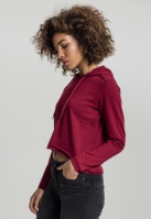 Ladies Cropped Terry Hoody