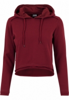 Ladies Cropped Terry Hoody