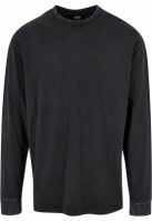 Heavy Boxy Acid Wash Longsleeve