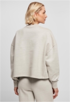 Ladies Heavy Terry Garment Dye Crewneck