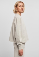 Ladies Heavy Terry Garment Dye Crewneck