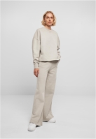 Ladies Heavy Terry Garment Dye Crewneck