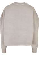 Ladies Heavy Terry Garment Dye Crewneck