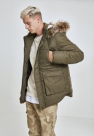 Faux Fur Hooded Jacket