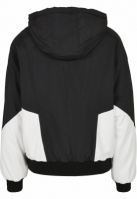 Ladies Padded 2-Tone Batwing Jacket