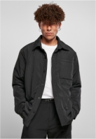 Padded Nylon Shirt Jacket