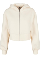 Ladies Short Oversized Zip Jacket