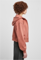 Ladies Short Oversized Zip Jacket