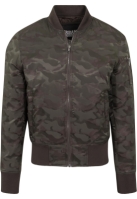 Tonal Camo Bomber Jacket