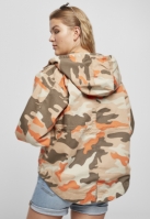 Ladies Oversized Camo Parka Jacket