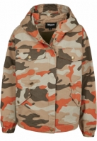 Ladies Oversized Camo Parka Jacket