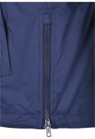 Stand Up Collar Pull Over Jacket