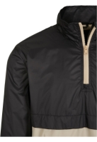 Stand Up Collar Pull Over Jacket