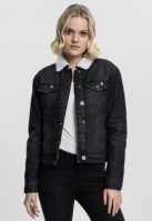 Ladies Sherpa Denim Jacket