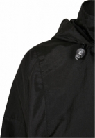 Ladies Oversized Shiny Crinkle Nylon Jacket