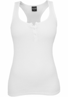 Ladies Button Tanktop