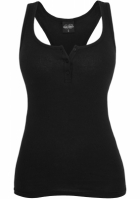 Ladies Button Tanktop