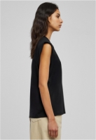 Ladies Organic Heavy Padded Shoulder Tank Top