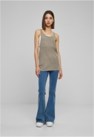 Ladies Loose Burnout Tank