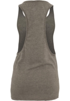 Ladies Loose Burnout Tank