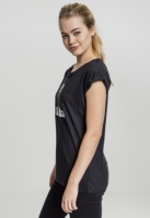 Ladies Selena Gomez Black Gloves Tee