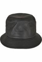 Imitation Leather Bucket Hat