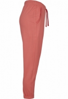 Ladies Open Edge Terry Turn Up Pants