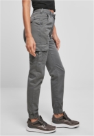 Ladies High Waist Cargo Pants