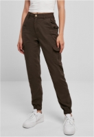 Ladies High Waist Cargo Pants