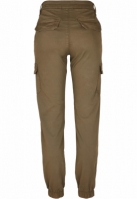 Ladies High Waist Cargo Pants