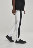 Side Striped Crinkle Track Pants