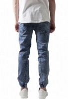 Stretch Denim Jogging Pants
