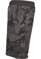 Camo Cargo Terry  Shorts