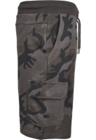 Camo Cargo Terry  Shorts