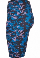 Ladies High Waist Camo Tech Cycle Shorts