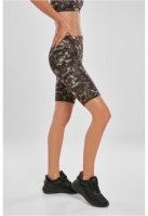 Ladies High Waist Camo Tech Cycle Shorts