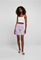 Ladies High Waist Tech Mesh Cycle Shorts