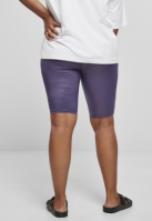 Ladies Synthetic Leather Cycle Shorts