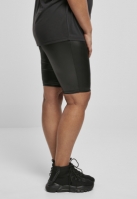 Ladies Synthetic Leather Cycle Shorts