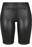 Ladies Synthetic Leather Cycle Shorts