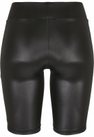 Ladies Synthetic Leather Cycle Shorts