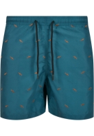 Embroidery Swim Shorts
