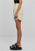 Ladies Linen Mixed Shorts