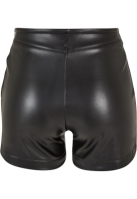 Ladies Synthetic Leather Shorts