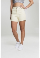 Ladies Highwaist Stretch Twill Shorts