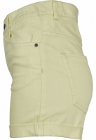 Ladies Highwaist Stretch Twill Shorts